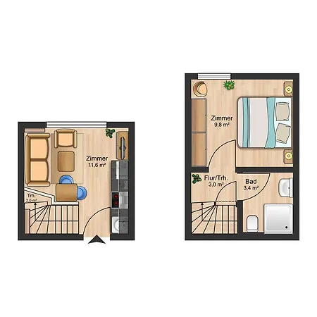 Apartmán Rosenkamp App 2
